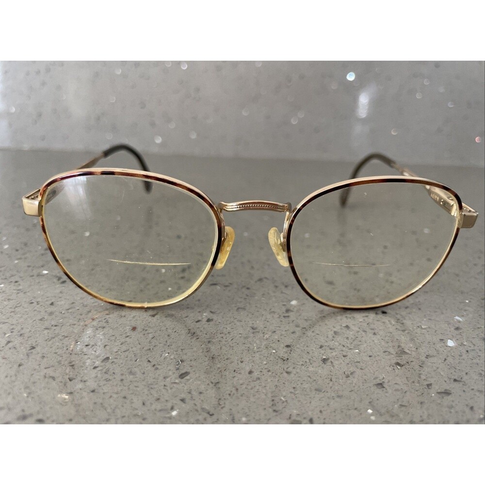 LUXOTTICA KLIXX Gepcopper Teen Tortoise Eyeglass Frame Flex Italy 48-18-125